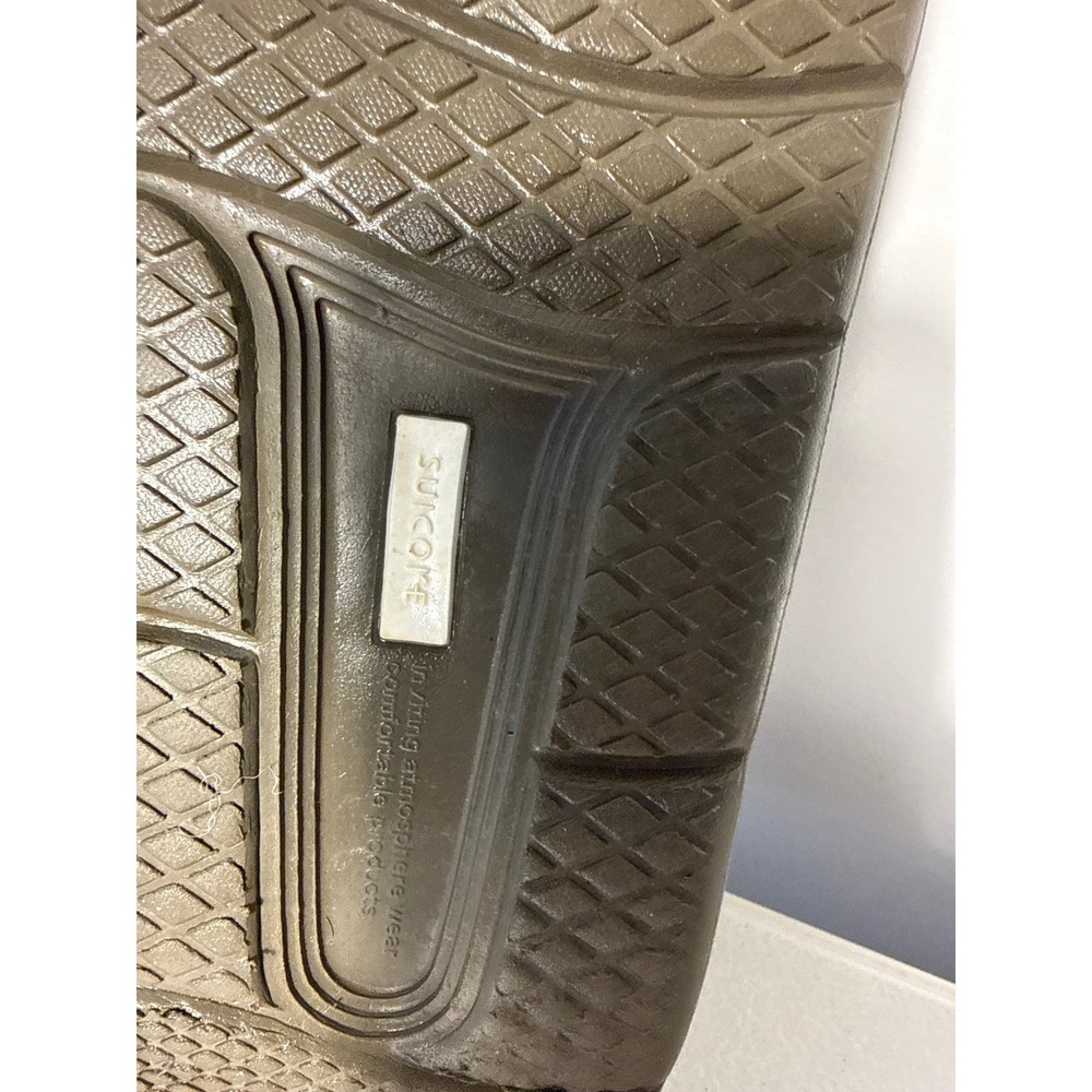 Suicoke Padri-t Olive Green Toe Loop Slides Mens Adjustable Strap Sandals Sz 12 - Picture 6 of 13